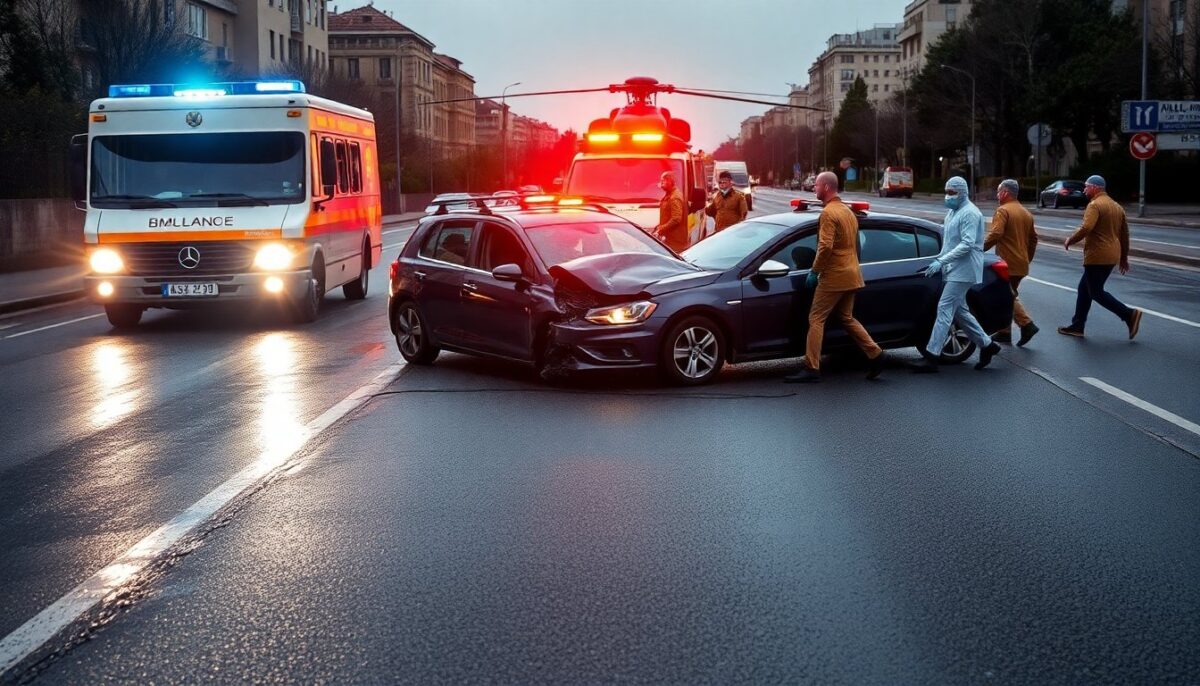 Incidente Stradale a Rho: Scontro Violento tra Auto in Via Magenta