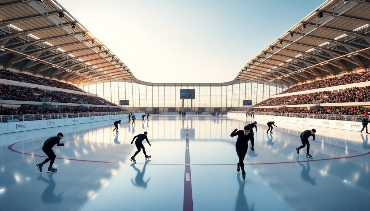 Milano inaugura il nuovo stadio di pattinaggio veloce: un hub per eventi sportivi imperdibili