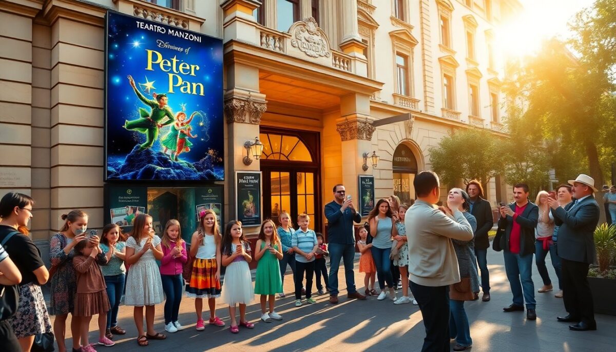 Peter Pan: Un Incantevole Viaggio al Teatro Manzoni di Milano