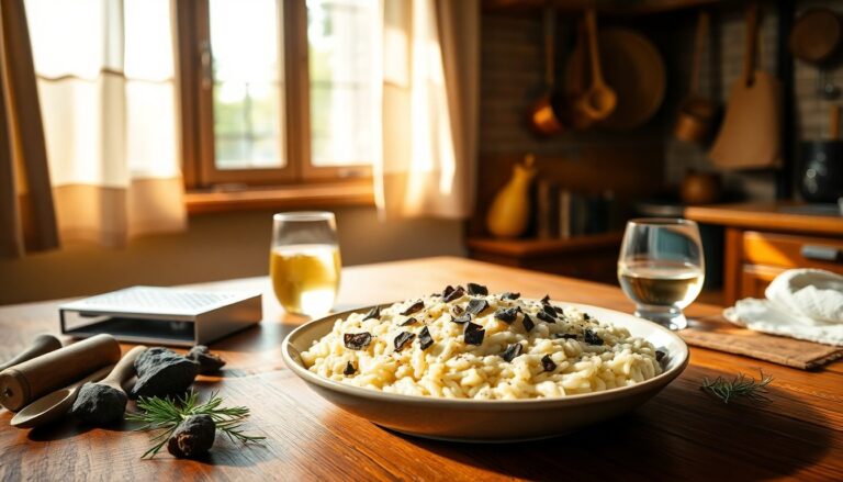 Scopri il risotto al tartufo: storia e tecnica di un piatto iconico