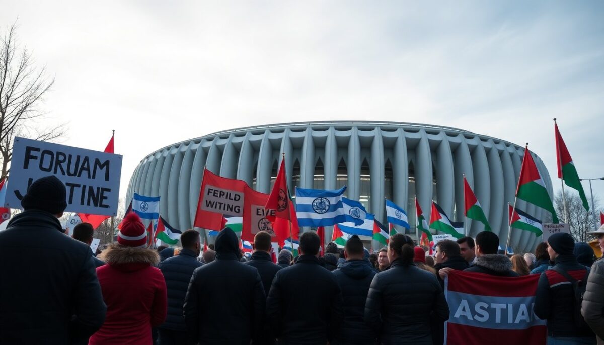 Sport e attivismo: proteste contro l’Hapoel Tel Aviv a Milano