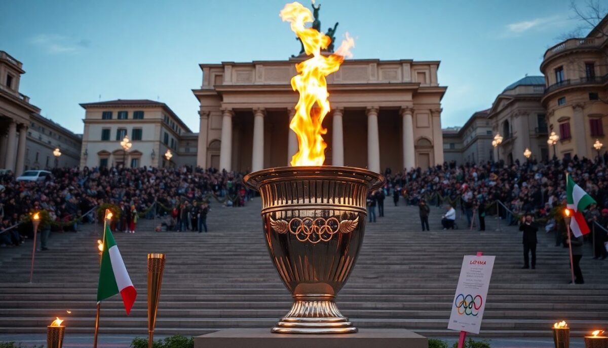 Accensione del Braciere Olimpico a Roma: Cerimonia Inaugurale per i Giochi Invernali 2026