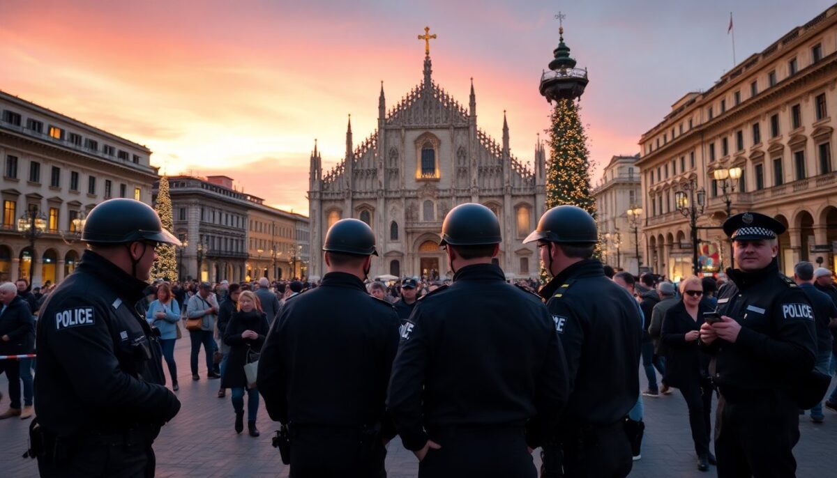 Capodanno a Milano: Sicurezza e Controlli agli Ingressi in Piazza Duomo