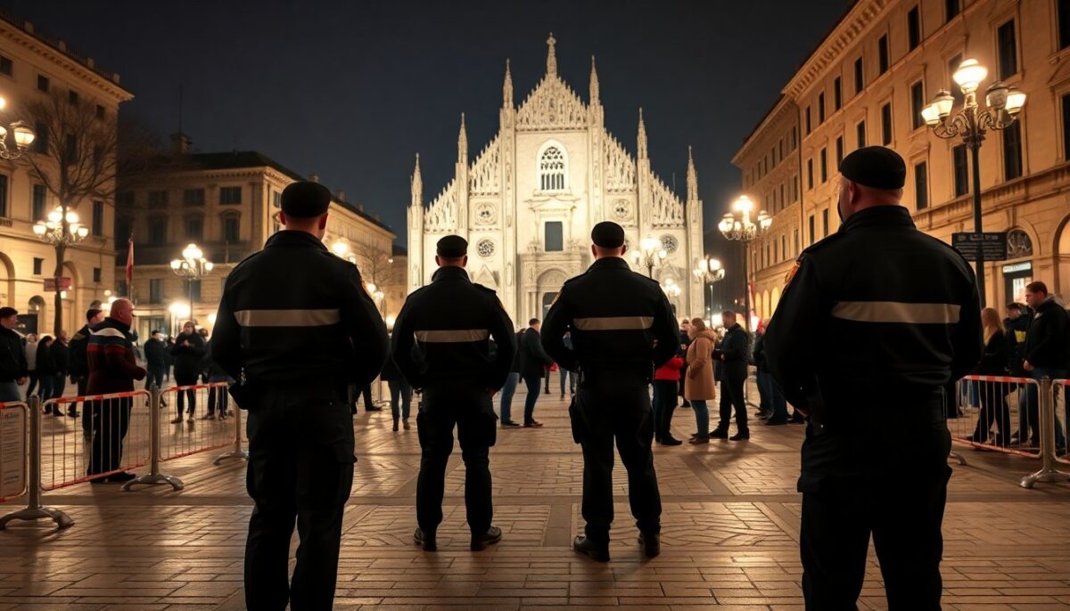 Capodanno a Milano: Sicurezza e Ingressi Controllati in Piazza Duomo per Festeggiamenti Sicuri