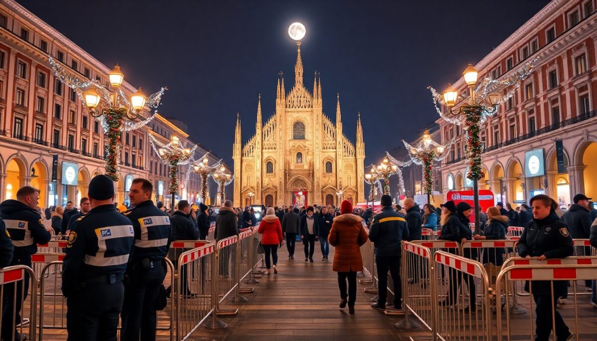 Capodanno in Piazza Duomo a Milano: Misure di Sicurezza e Ingressi Controllati per una Festa Sicura