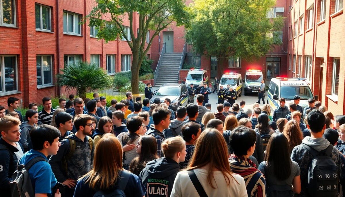Evacuazione della Scuola Cardano a Milano a causa di sostanza urticante