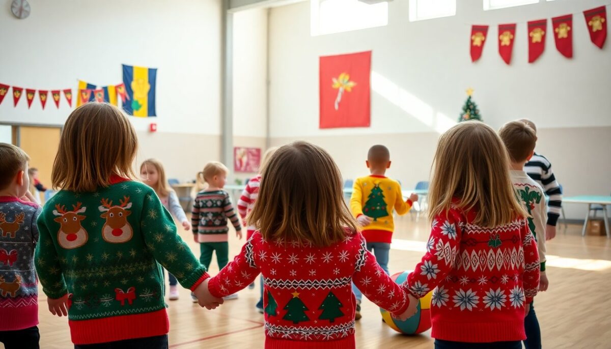 Giorno di Festa e Diritti: Celebriamo il Christmas Jumper Day nella Scuola di Magenta