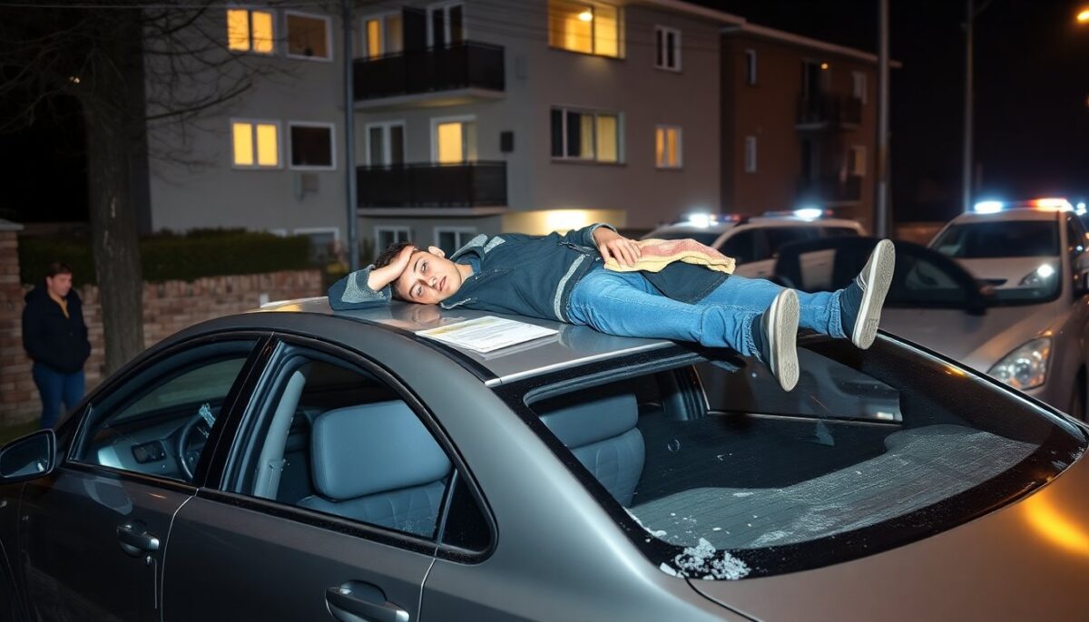 Giovane cade da una finestra a Rescaldina: miracolato da un’auto che passa