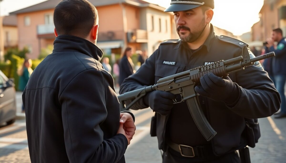Giovane marocchino arrestato a Cesano Boscone con un’arma da guerra: dettagli e implicazioni