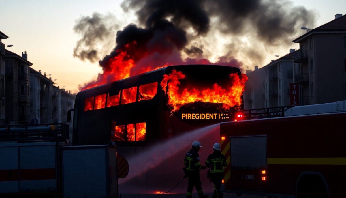 Incendio su Autobus a Sesto San Giovanni: Nessun Ferito, Ma Grande Spavento