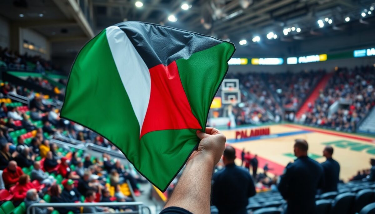 Luca Paladini Sanzionato per Aver Esposto la Bandiera Palestinese al Forum di Assago