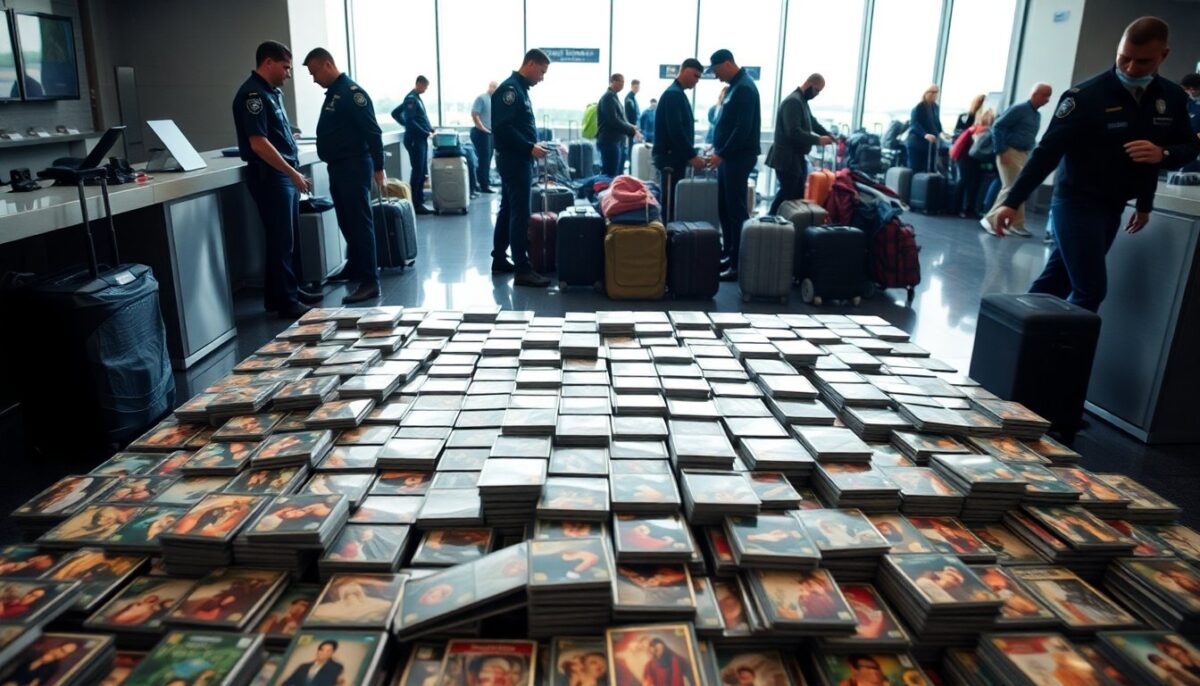 Maxi Sequestro di Carte Collezionabili all’Aeroporto di Linate: Scopri Tutti i Dettagli!
