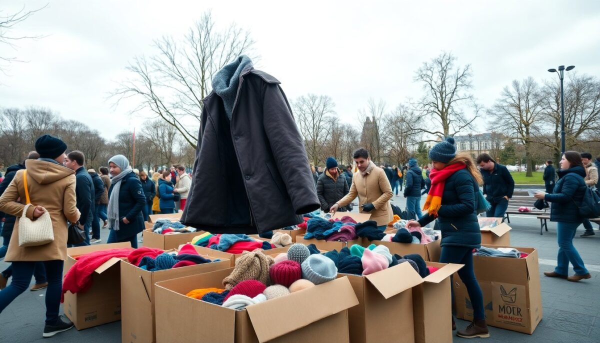 Milano lancia una raccolta di abbigliamento per aiutare i senza fissa dimora