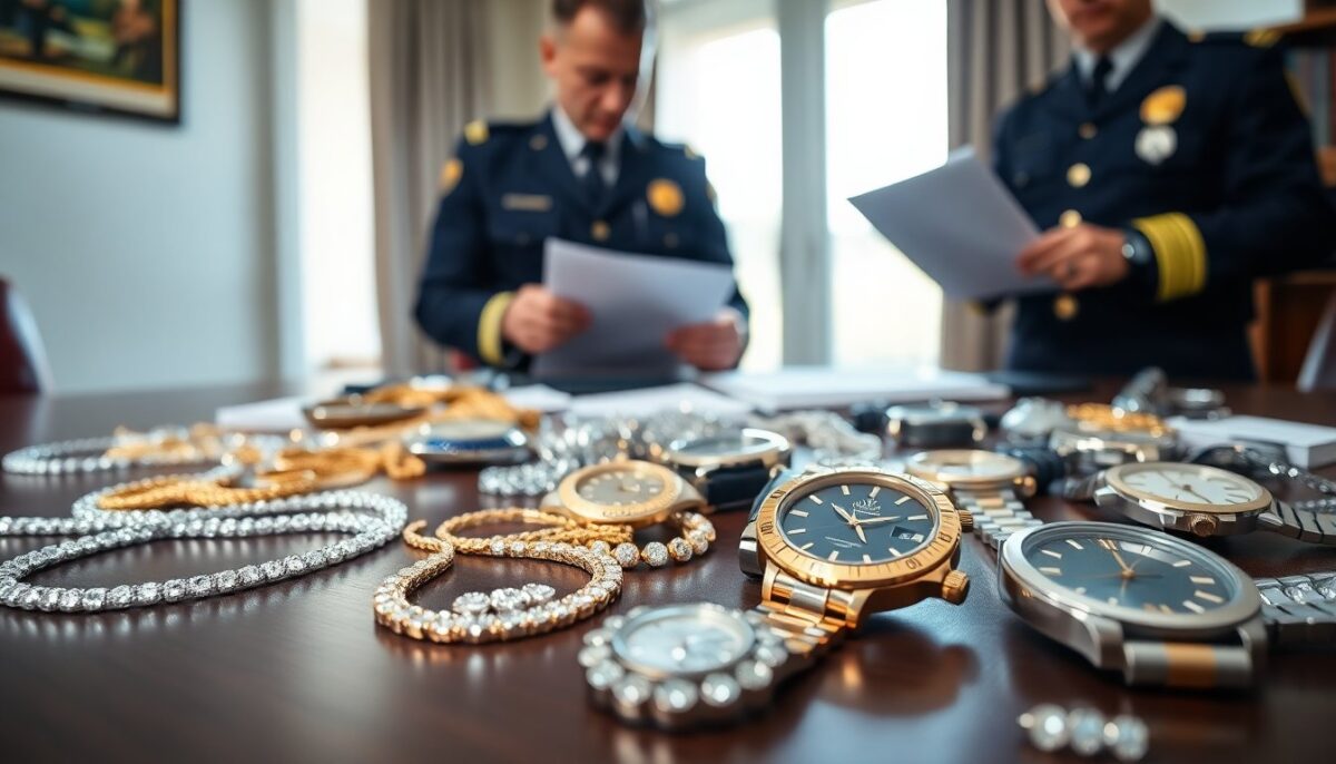 Milano: Scoperta di un’Operazione contro il Riciclaggio di Gioielli e Orologi di Lusso