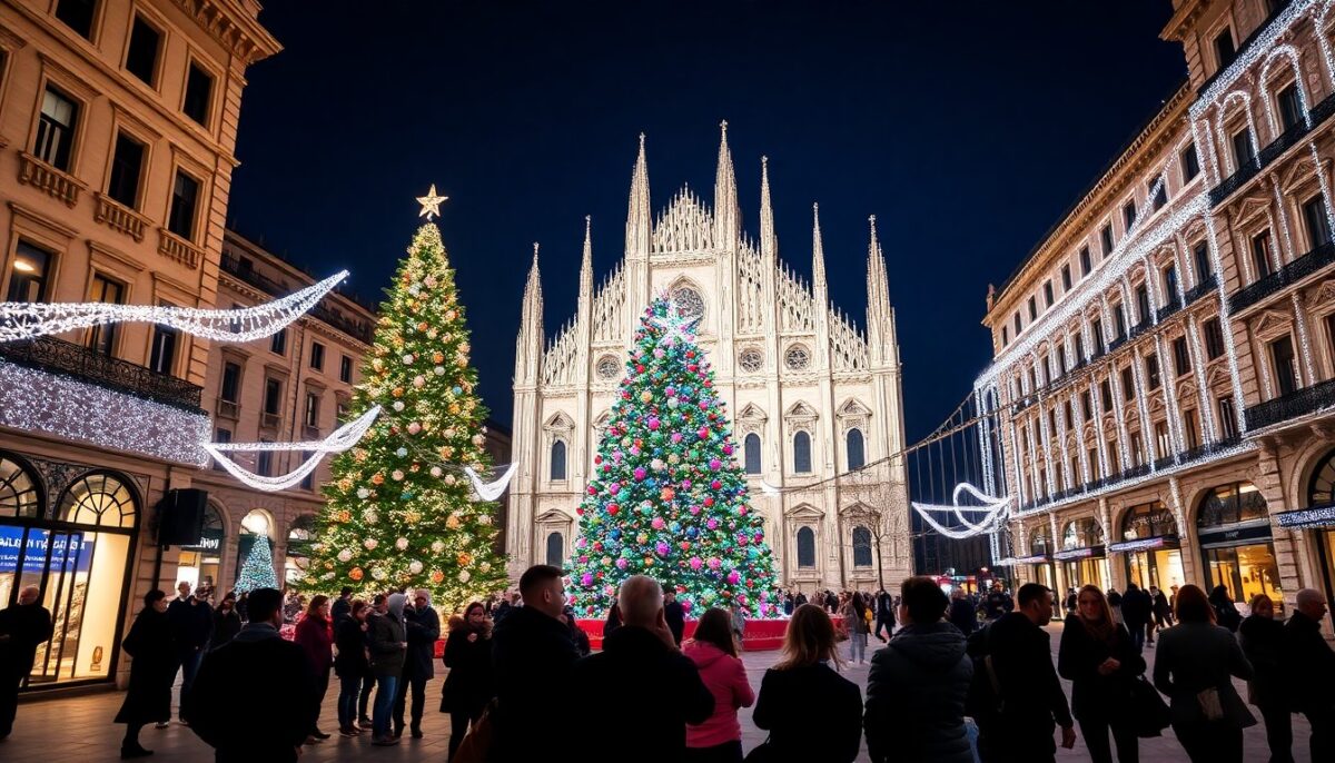 Natale 2025 a Milano: Scopri oltre trenta installazioni luminose e l’albero dei Giochi Olimpici