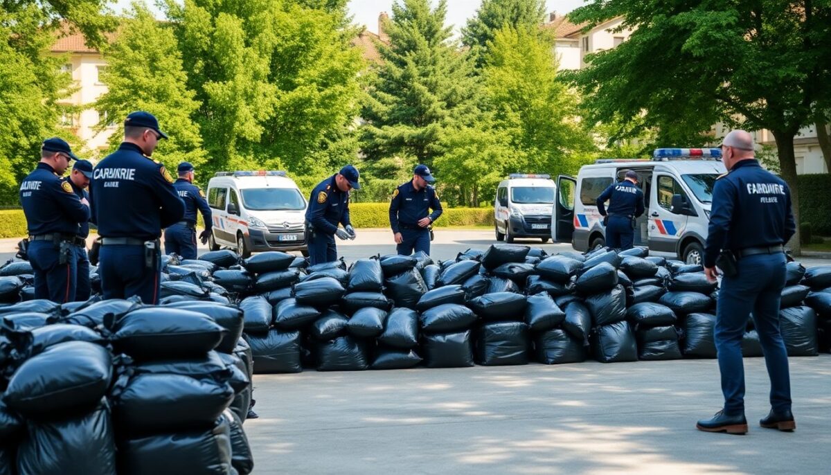 Operazione Antidroga a Trezzano sul Naviglio: Arresti e Sequestro di Hashish
