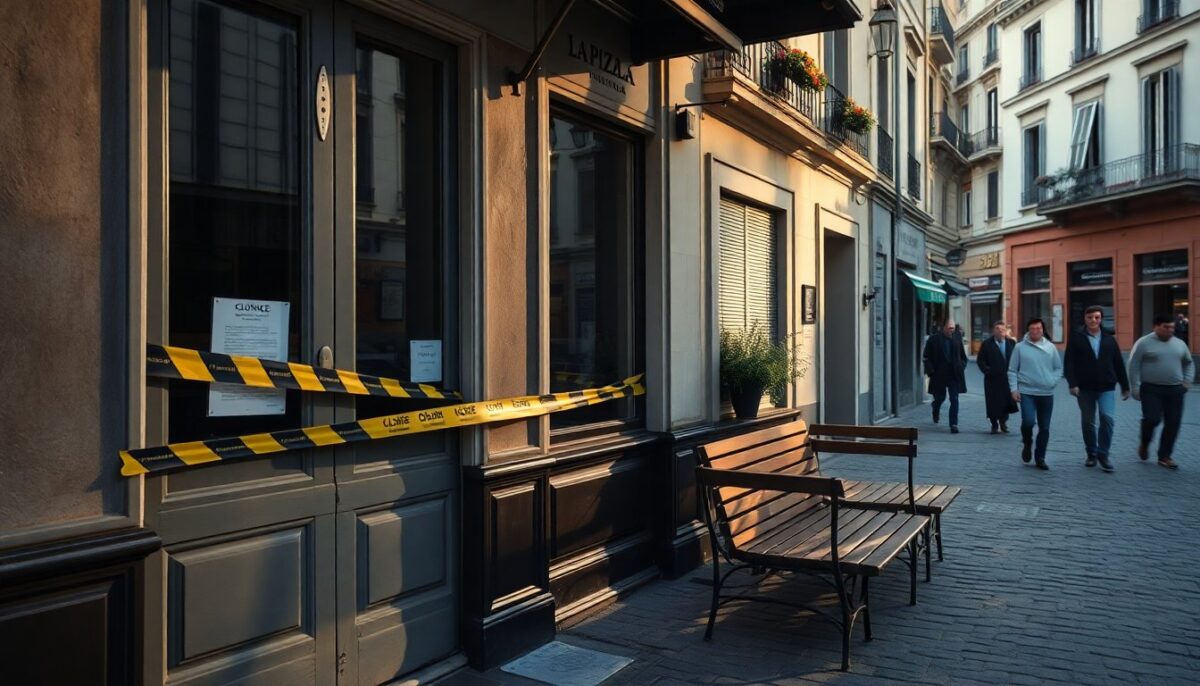 Pizzeria di Gratosoglio chiusa per dieci giorni a causa di problemi di sicurezza