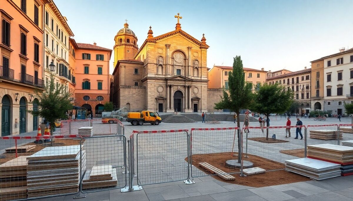 Rinnovo della Piazza San Giorgio a Cuggiono: Scopri il Progetto Che Prende Vita