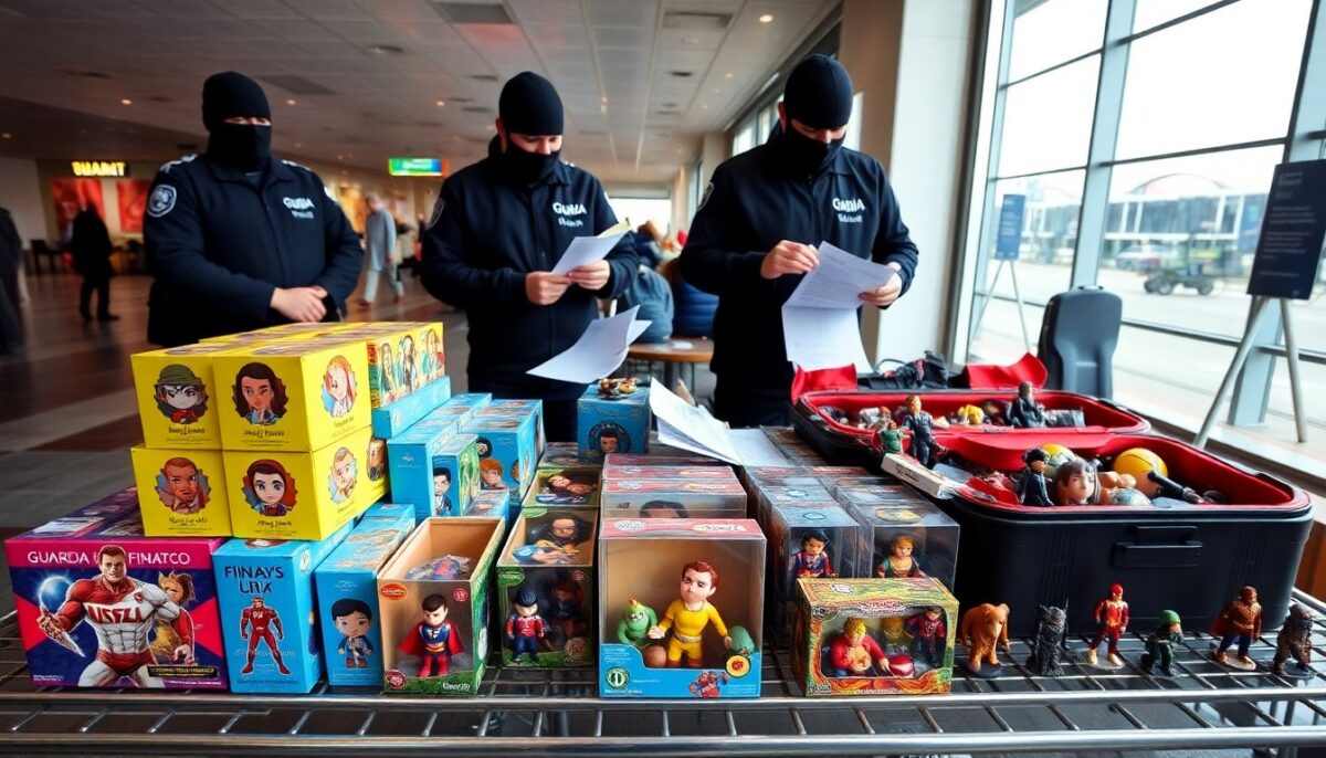 Scoperto Contrabbando di Figurine da Collezione all’Aeroporto di Linate: I Dettagli dell’Operazione