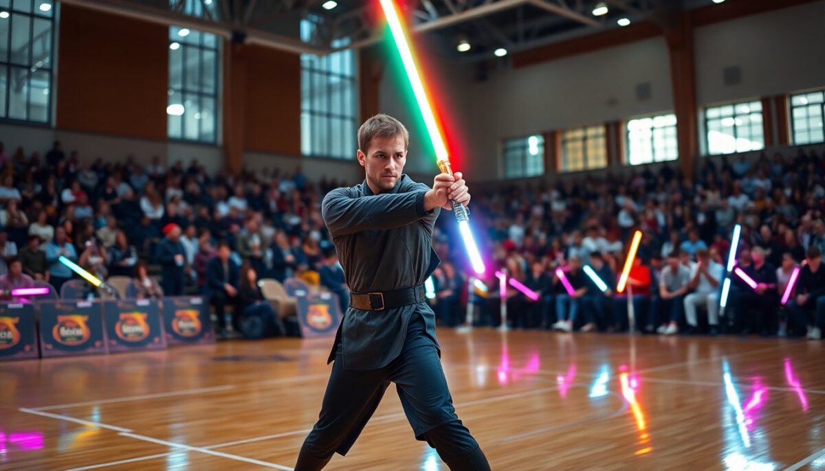 Simone Mascolino: il Maestro Jedi che Vince il Campionato Mondiale di Spada Laser
