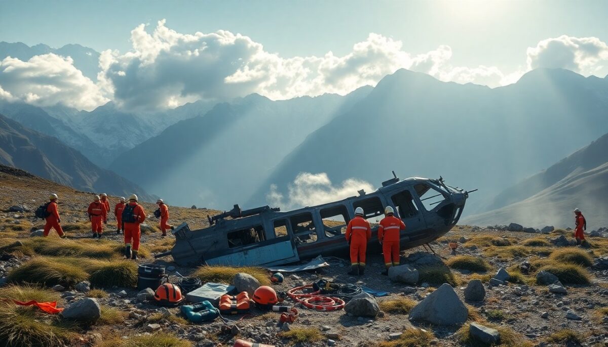 Tragedia a Lanzada: Elicottero in Caduta, Un Morto e Molti Feriti