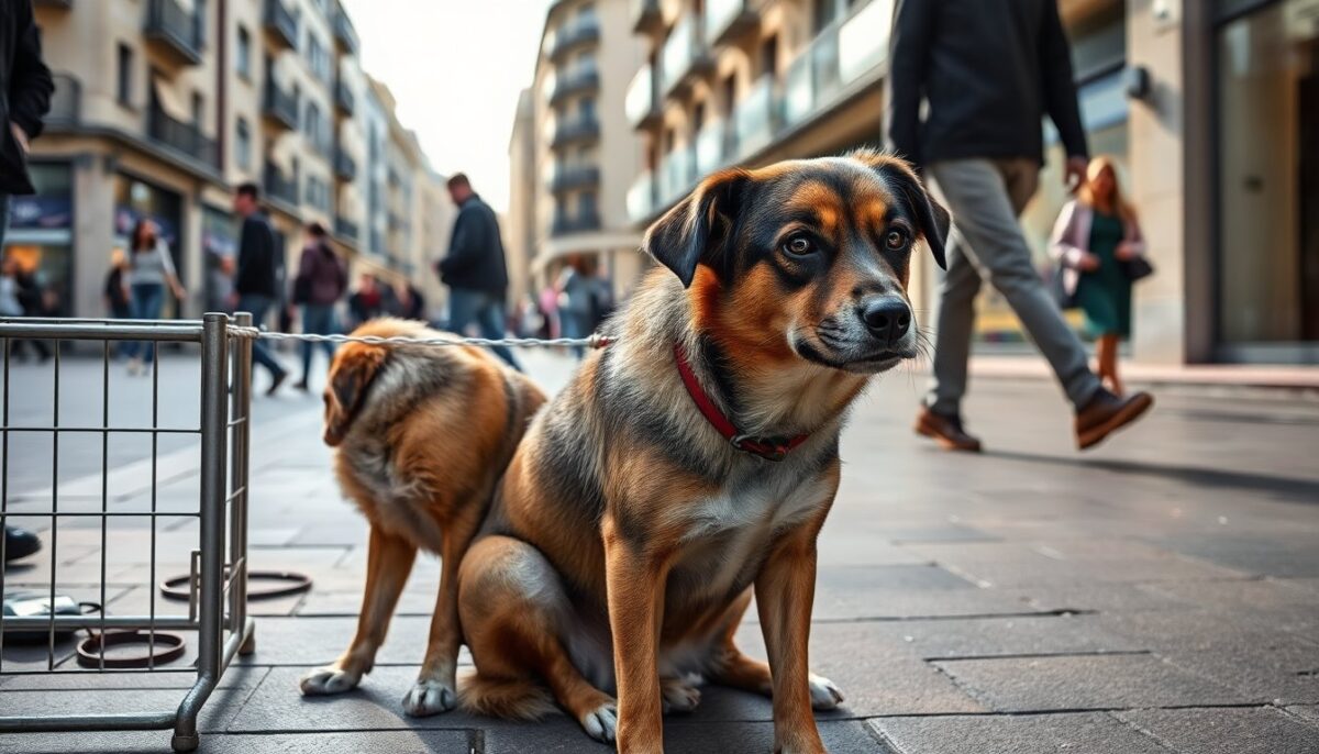 Cani sequestrati a Milano: denunciato un caso inaccettabile di accattonaggio
