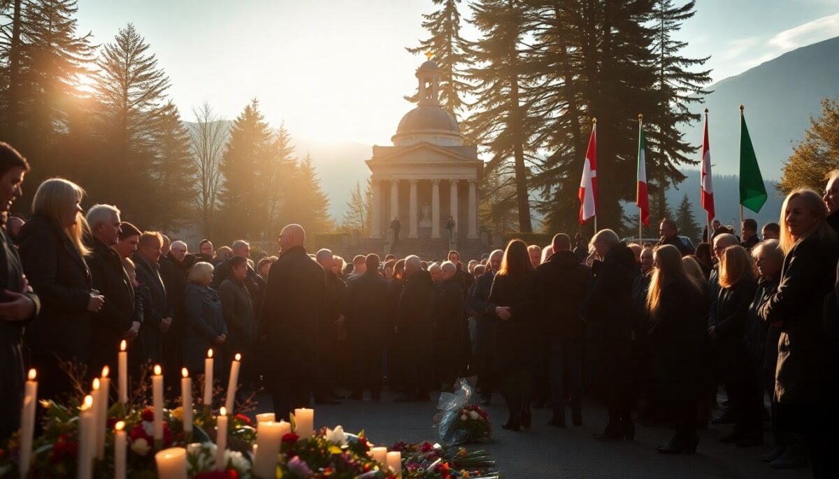 Funerali delle Vittime dell’Incendio di Crans-Montana: Un Triste Legame tra Italia e Svizzera