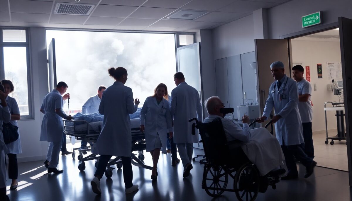 Incendio all’ospedale Sacco: evacuazione sicura di pazienti e personale medico