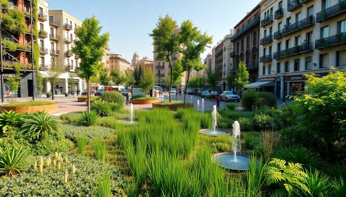 Milano abbraccia le soluzioni ecologiche per trasformarsi in una città spugna