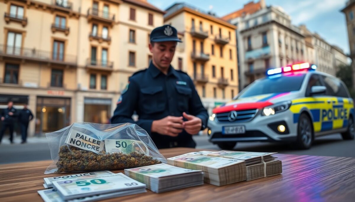 Milano: Due Giovani Arrestati con 1,7 kg di Hashish e 81.000 Euro in Contante