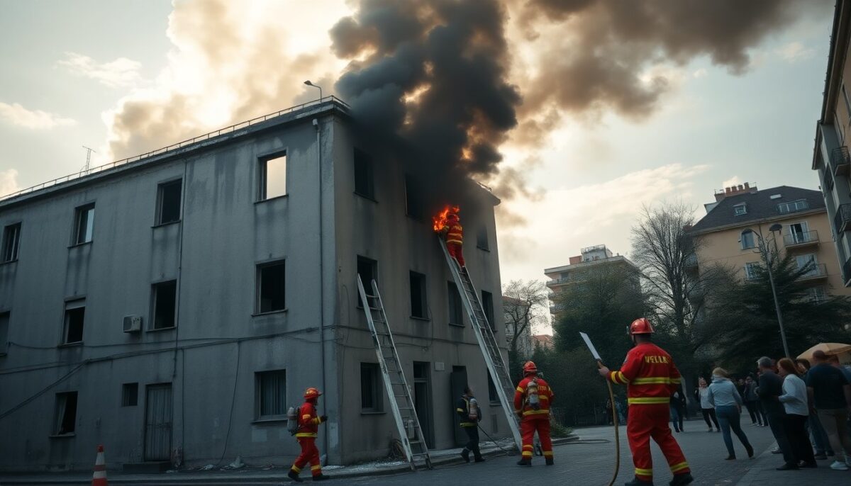 Milano: Incendio in Palazzo Abbandonato, Quattro Senzatetto Salvati