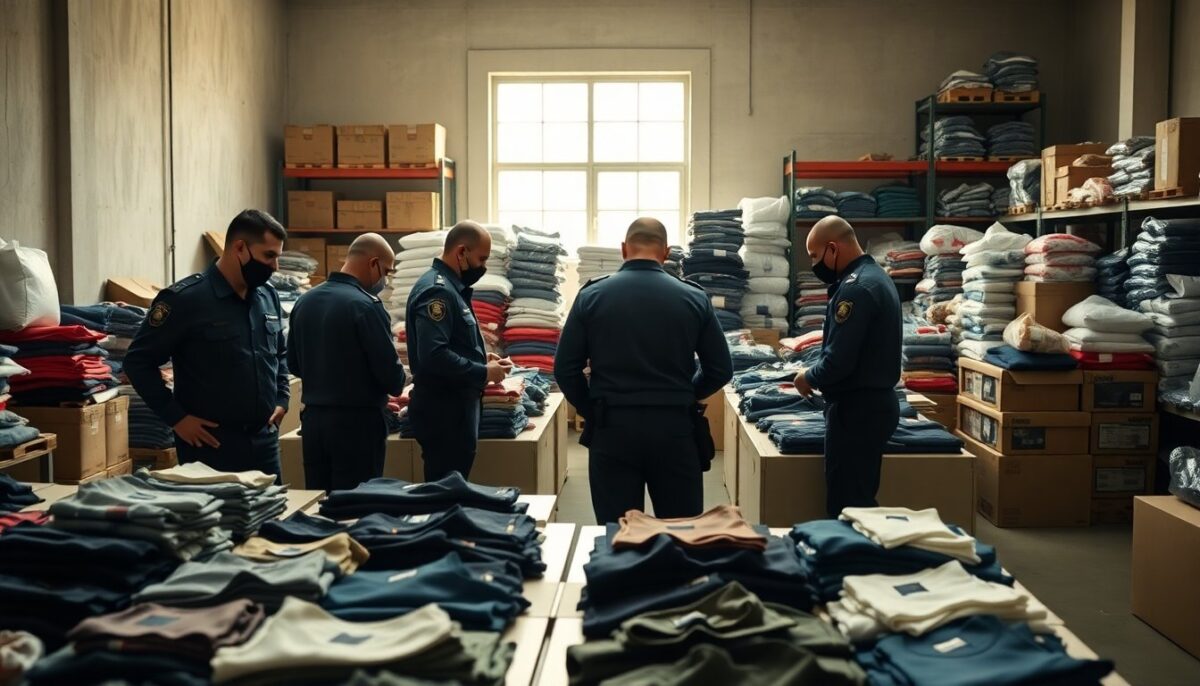 Operazione Guardia di Finanza a Lacchiarella: Scoperti Oltre 65.000 Capi Contraffatti