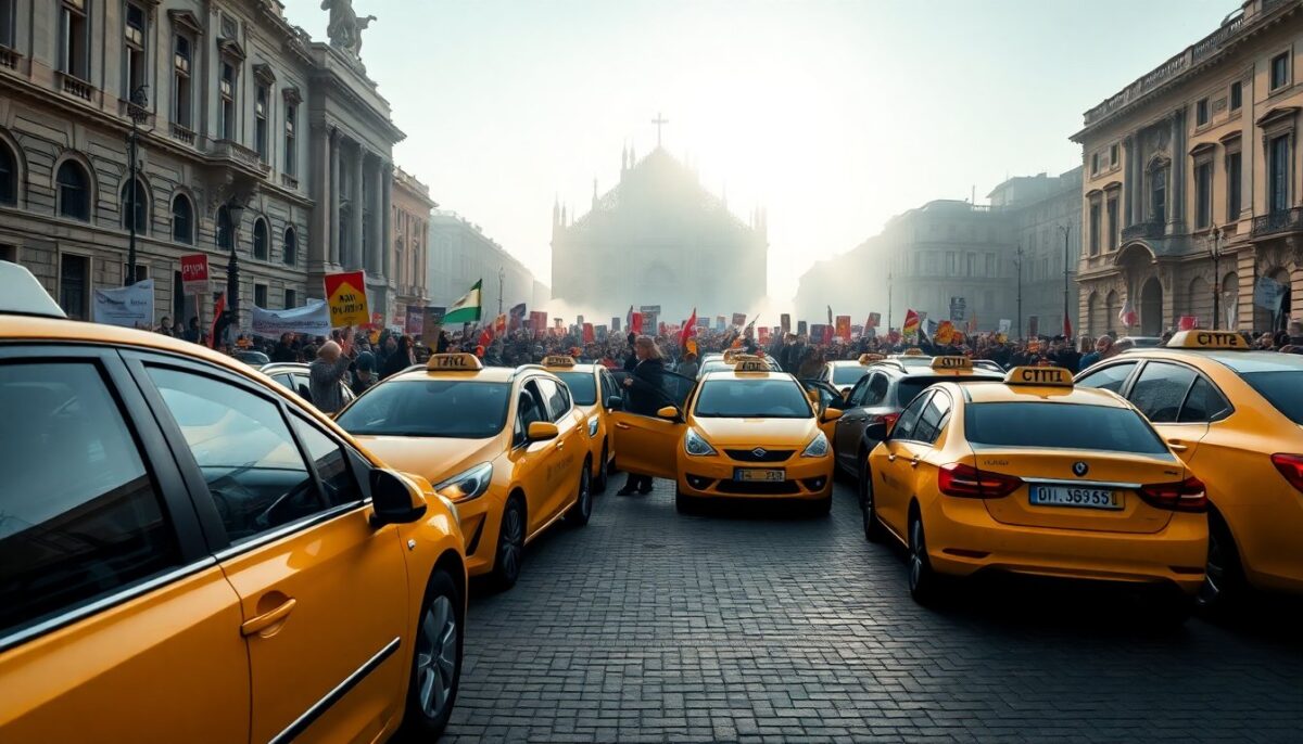 Sciopero dei Tassisti a Milano: Motivi e Rivendicazioni in Primo Piano