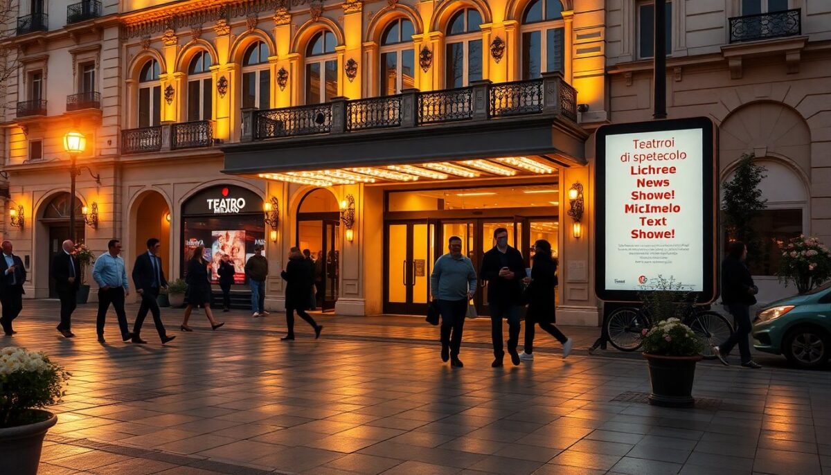 Scopri gli spettacoli al Teatro Milano: eventi imperdibili e informazioni utili