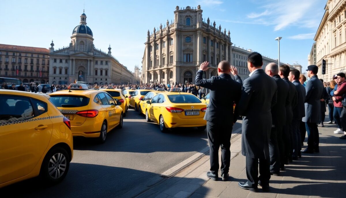 Taxi in sciopero a Milano: motivazioni e impatto della protesta