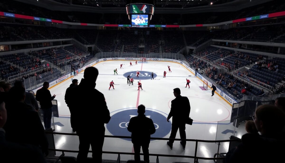 Test event di hockey su ghiaccio al Palaitalia per Milano-Cortina 2026