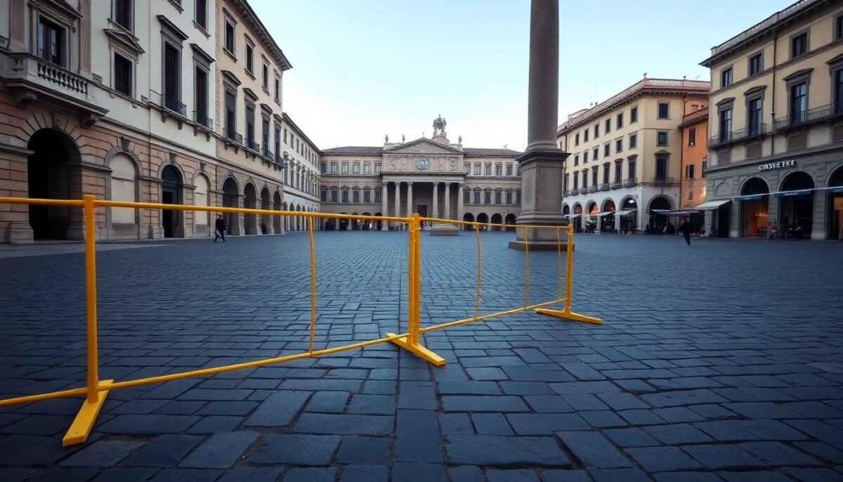 Vigevano Interviene per Riparare le Crepe in Piazza Ducale: Soluzioni e Progetti in Corso