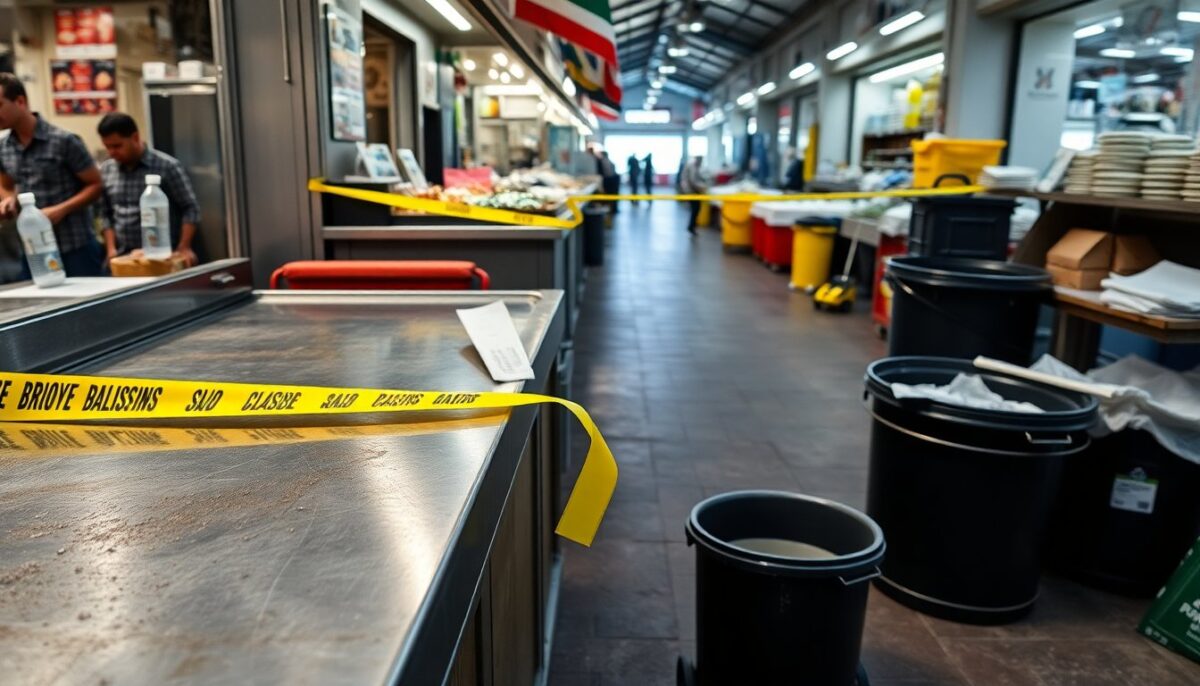 Blatte e scarsa igiene: 17 esercizi del Mercato Centrale sospesi da Ats