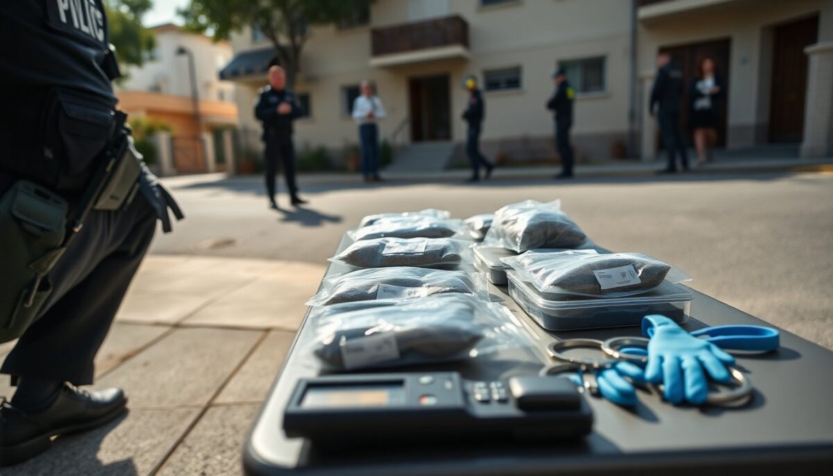 blitz a Corsico: controlli, arresti e sequestri di droga