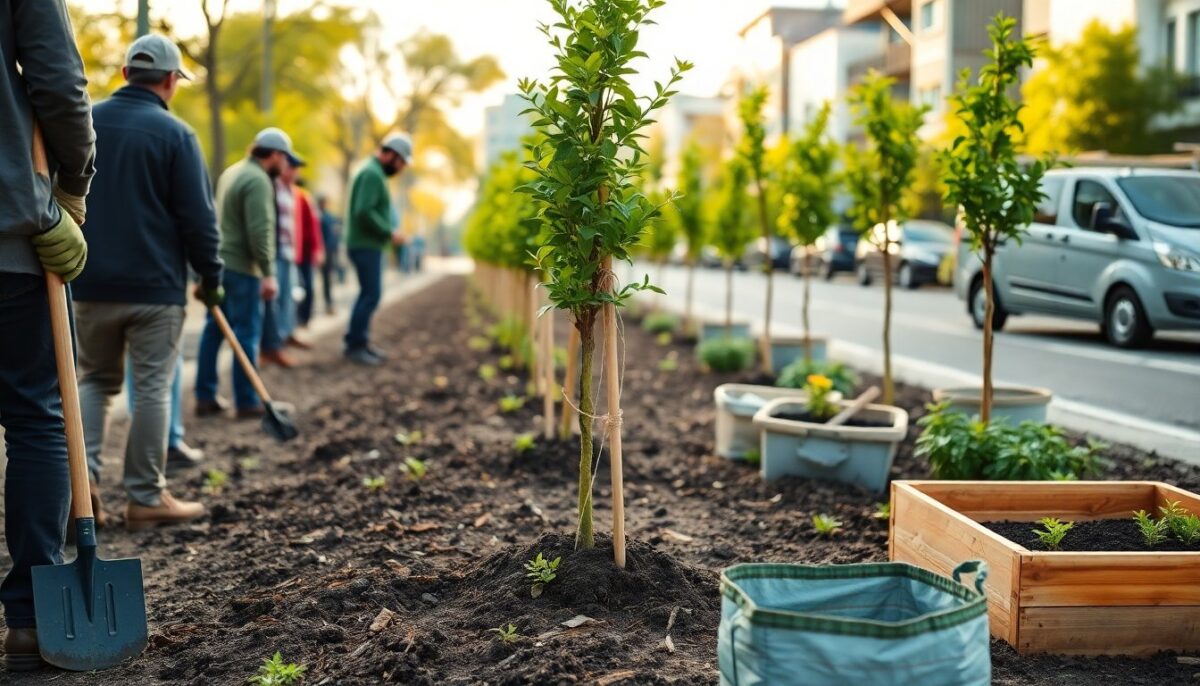 Bollate pianta 47 nuovi alberi per migliorare il verde pubblico
