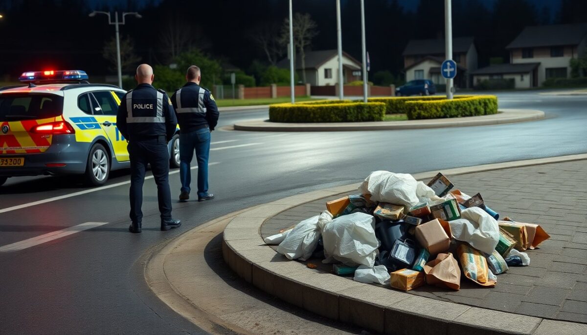 Controlli a Lacchiarella: maxi sanzione per abbandono rifiuti e verifiche in abitazioni