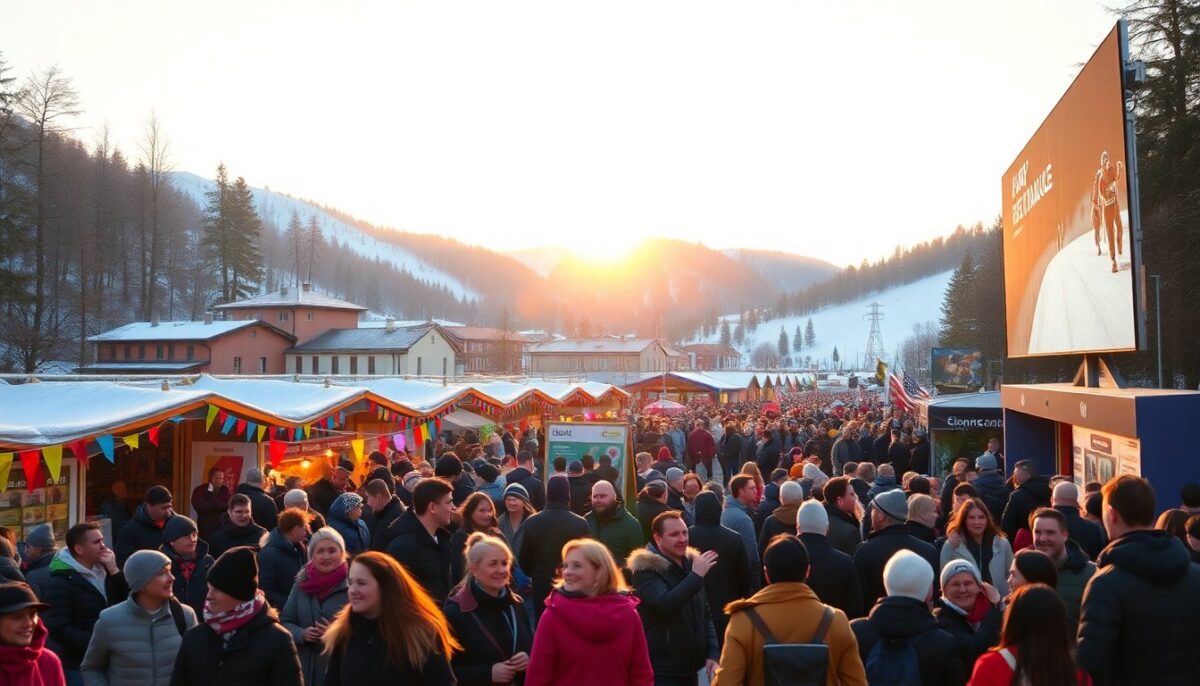 Fan Village di Brunico: Il Punto di Ritrovo Imperdibile per le Olimpiadi di Milano Cortina 2026