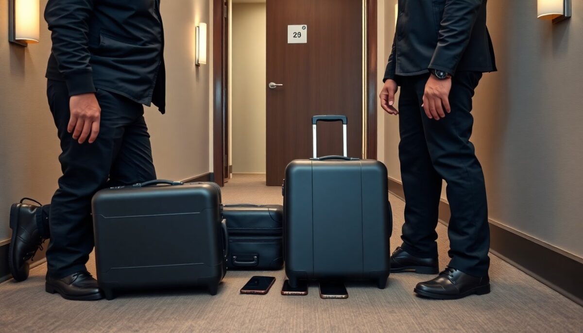 Fermo a Milano: trovato uomo con telefoni schermati e valigie di marca in hotel