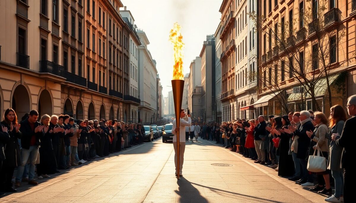 Il viaggio della fiamma olimpica attraverso l’hinterland milanese