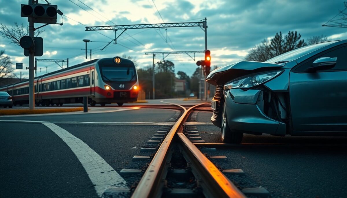 Incidente ferroviario ad Abbiategrasso: convoglio urta un’auto al passaggio a livello