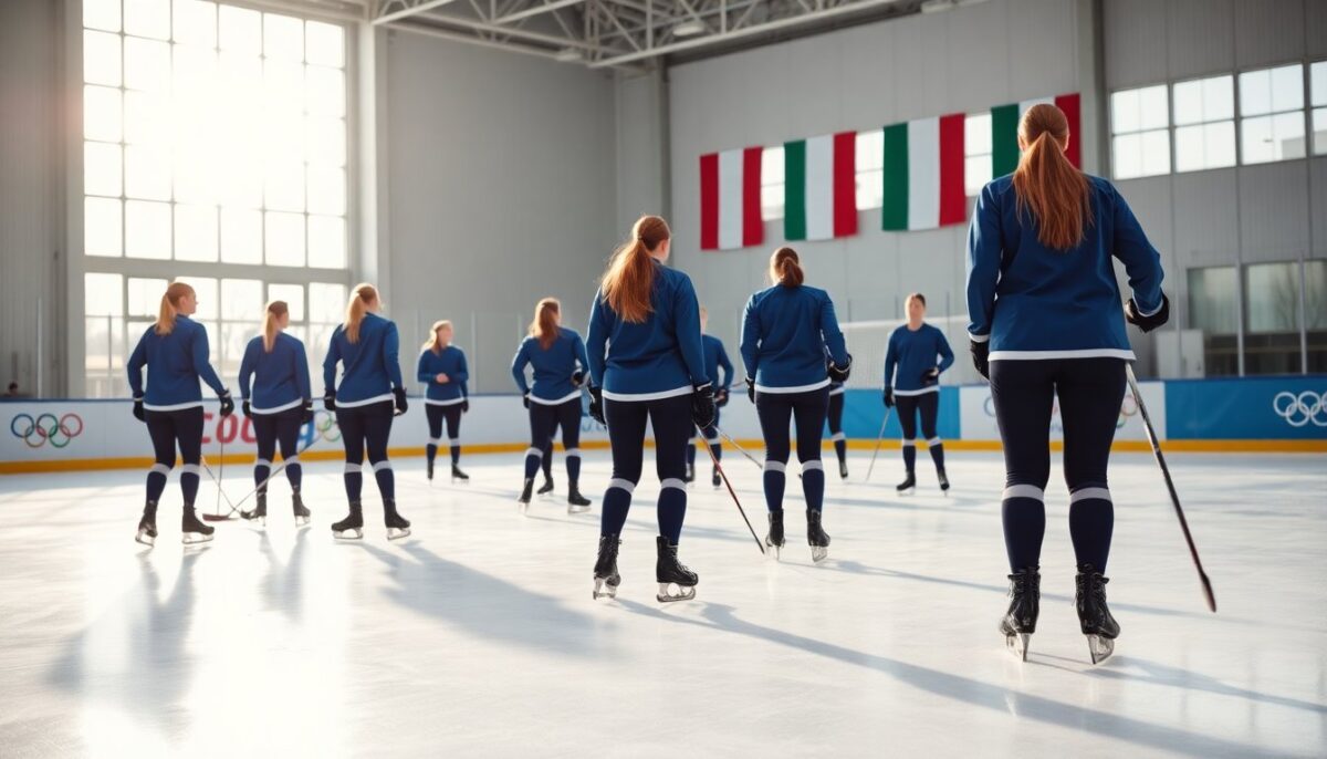Italia femminile di hockey su ghiaccio: al via il sogno olimpico a Milano Cortina