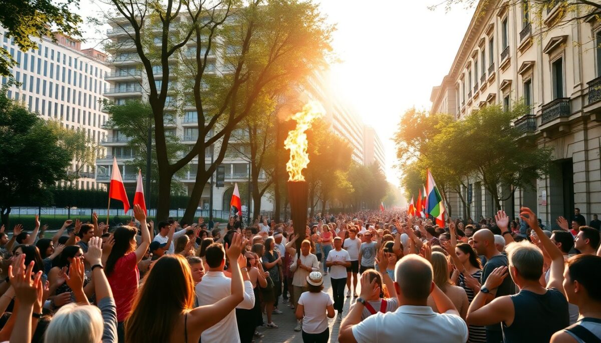 La Fiamma Olimpica a Milano: Il Viaggio Incredibile Verso l’Inaugurazione delle Olimpiadi