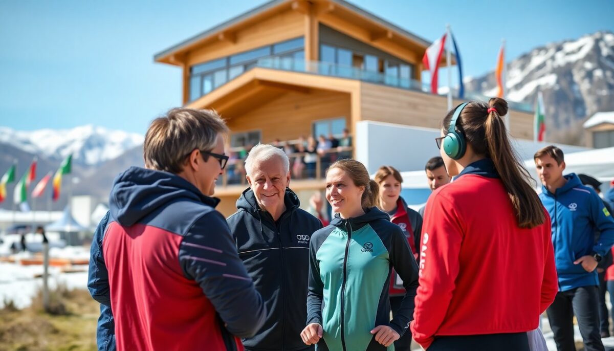 Mattarella incontra gli atleti italiani al Villaggio Olimpico di Milano Cortina 2026