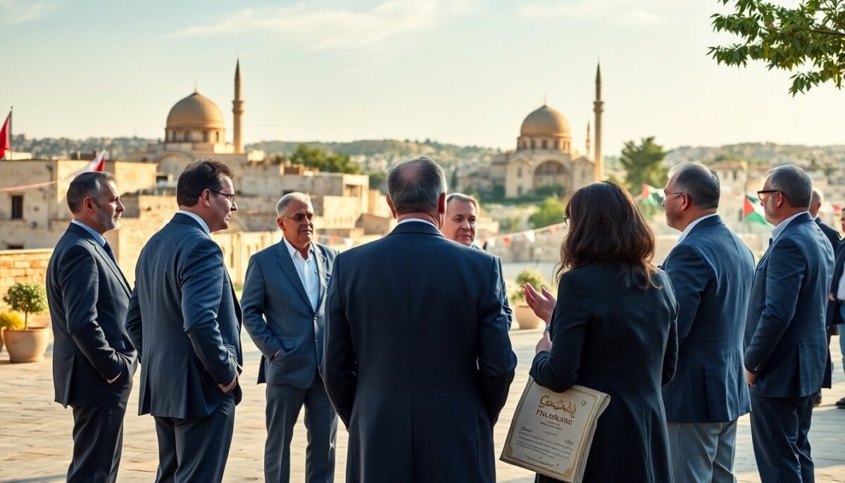 Missione di pace dei sindaci lombardi in Palestina