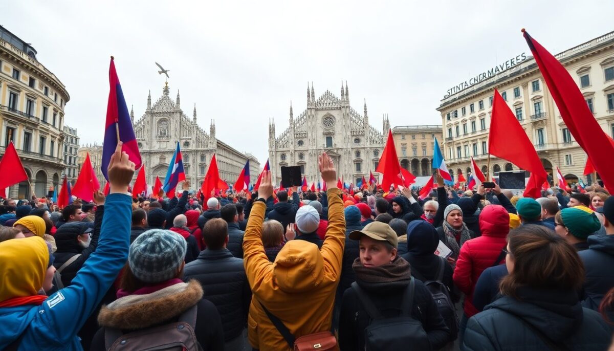 Mobilitazione a Milano contro le Olimpiadi Invernali Milano-Cortina: Unisciti alla Protesta!